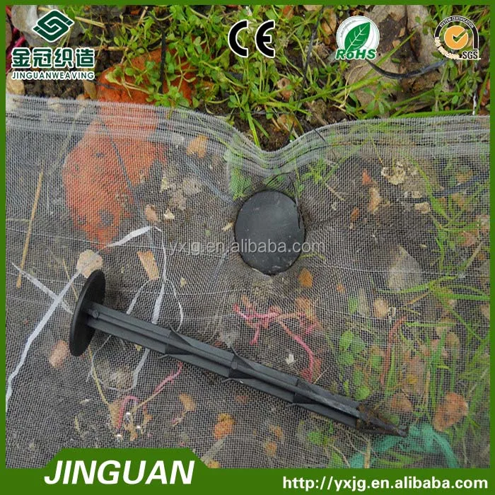 plastic iron  garden pegs