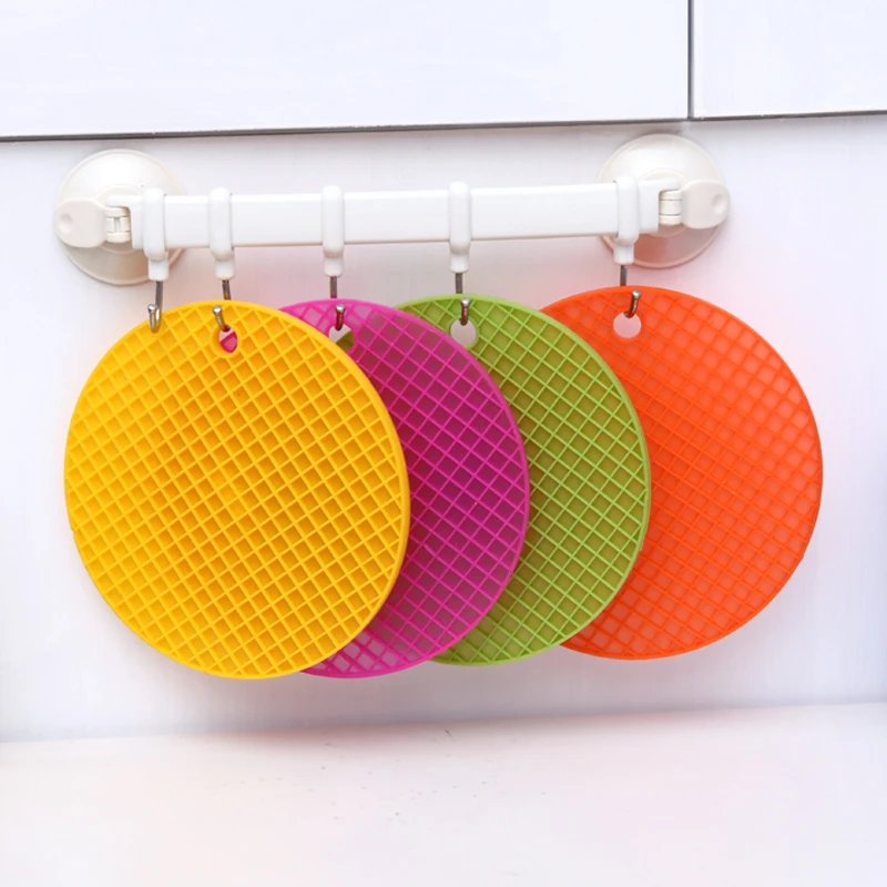 Silicone Heat Resistant Insulation Kitchen Counter Cup Mat Pad