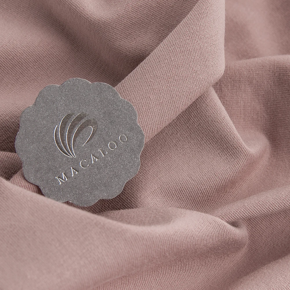 In stock solid knitted single jersey cotton lycra fabric for t shirt