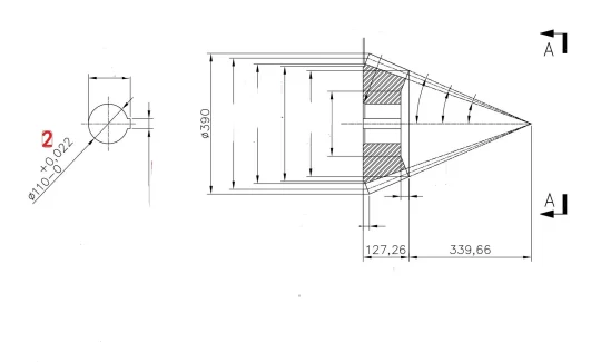 OEM&ODM Steel 8620 Module 14 Straight Bevel Gear