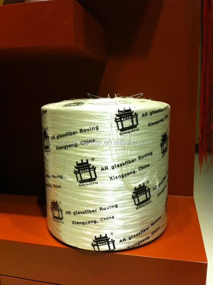 
Cost-effective ZrO2 16.7% AR Fiberglass Spray Roving for GRC application 