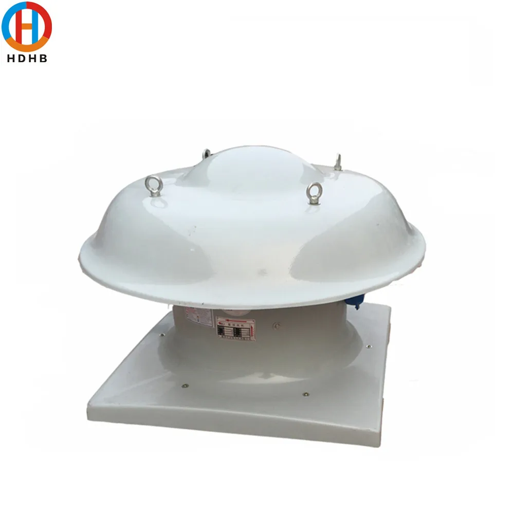 Industrial Anti-Corrosion Axial Flow Type FRP Top Roof Exhaust Fan