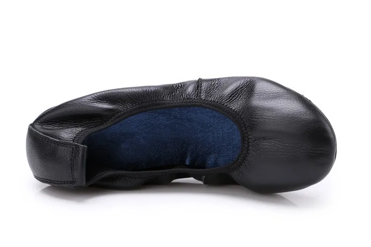 new model classic leather dance shoes ballerina women flat sandals soft sole gym foldable ladies flat shoes