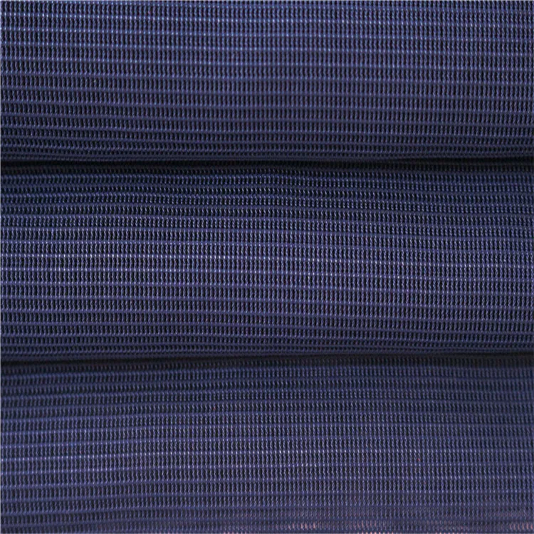 
100 Polyester Tricot Hole Stiff Mesh Fabric For Garment Armchairs Car Seat 