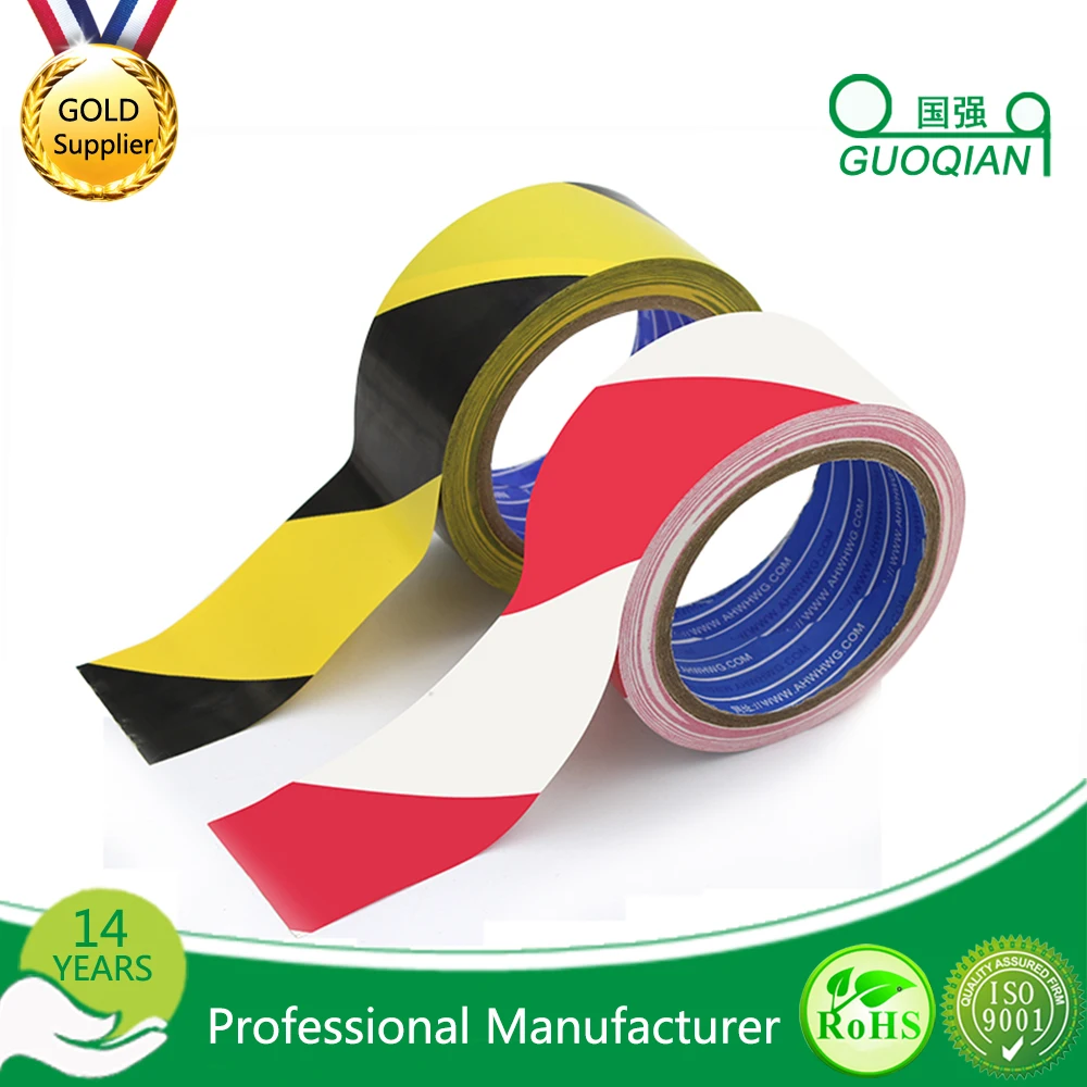 PET/PVC adhesive reflective tape caution  warning Tape