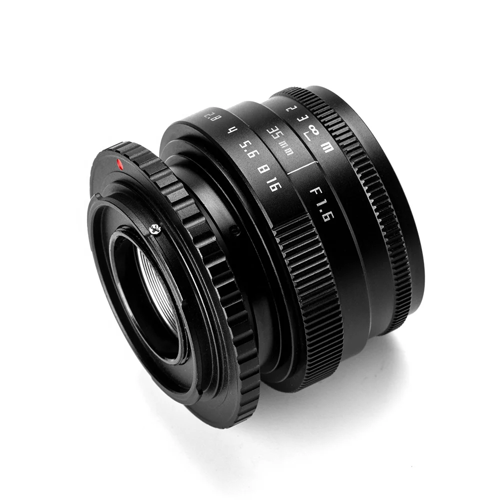 3 in 1 Kit Mini 35mm F1.6 CCTV C Mount Lens With C-N1 Adapter And Macro Ring For Nikon 1 N1 V1 V2 J1 J2 Camera