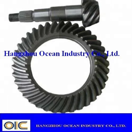 Spiral Bevel Gear in Rear Drive Axle of Pickup Truck