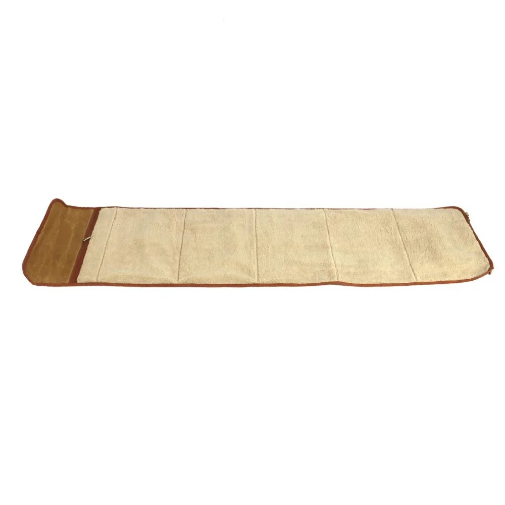 Tourbon Wax Canvas Large Gun Cleaning Pad Canvas Gun Cleaning Mat Easy Carry 134*38cm HA1189CA 0.55 Kg