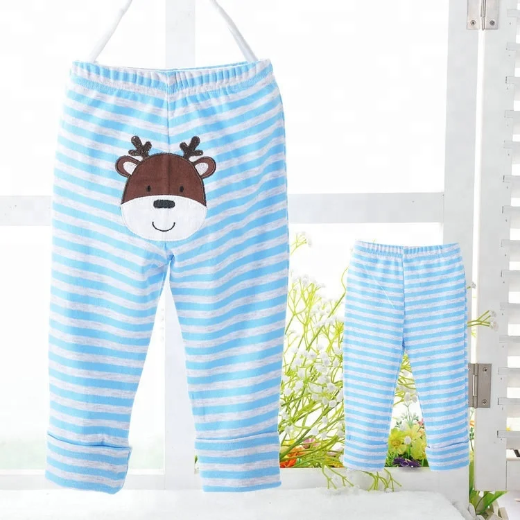 
100% cotton night pants baby leggings toddler boy pants 