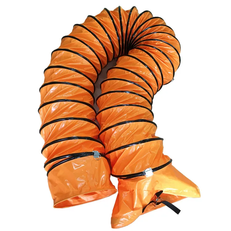 all kinds of durable flame retardant PVC ventilation flexible spiral air duct hose