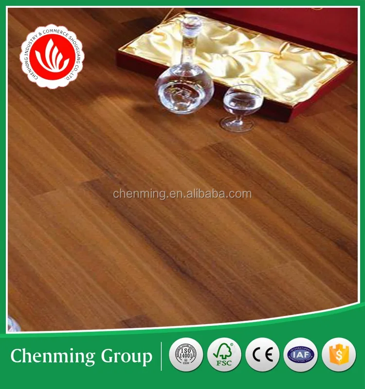 High density fiberboard 8mm 12mm wooden laminate flooring