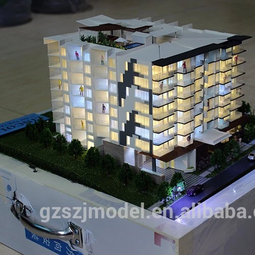 
Architecture building scale model made from scale architectural model maker 