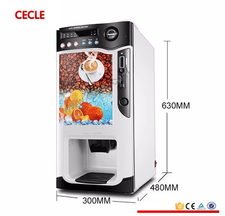 
cheap price mini snack coffee vending machine 