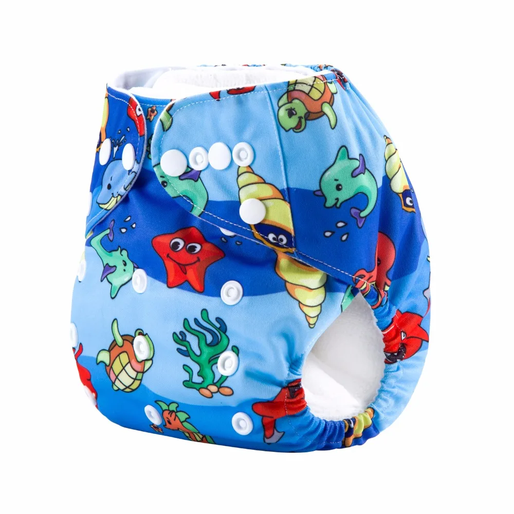 2018 многоразовые и моющиеся Экологичные детские подгузники Новый цифровой Ткань Пеленки