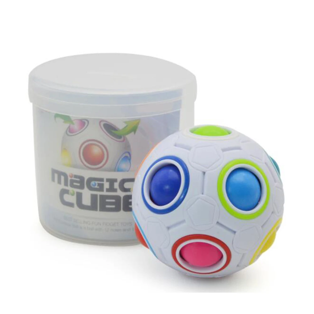 New arrival educational creative anxiety stress relief magic rainbow ball