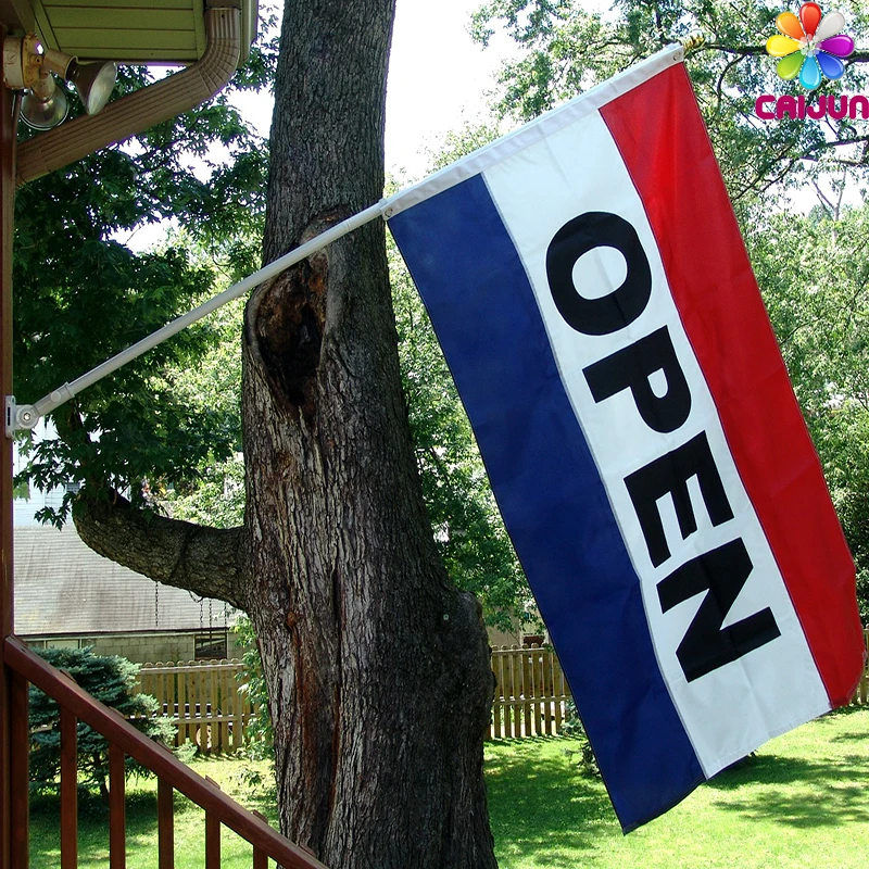 Outdoor EID poster Exhibition display bracket wall mounted  banner flag