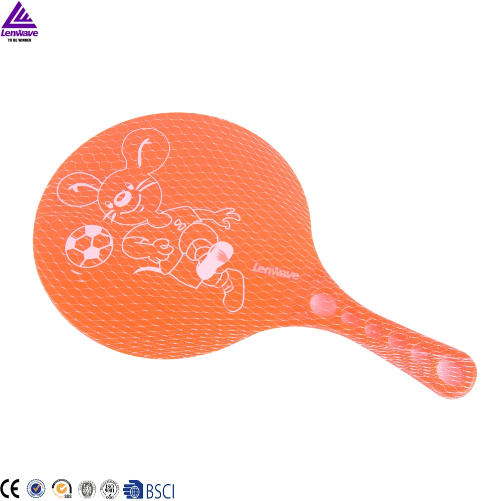 
Plastic beach racket set beach ball racket Lenwave hot sales beach tennis racket 