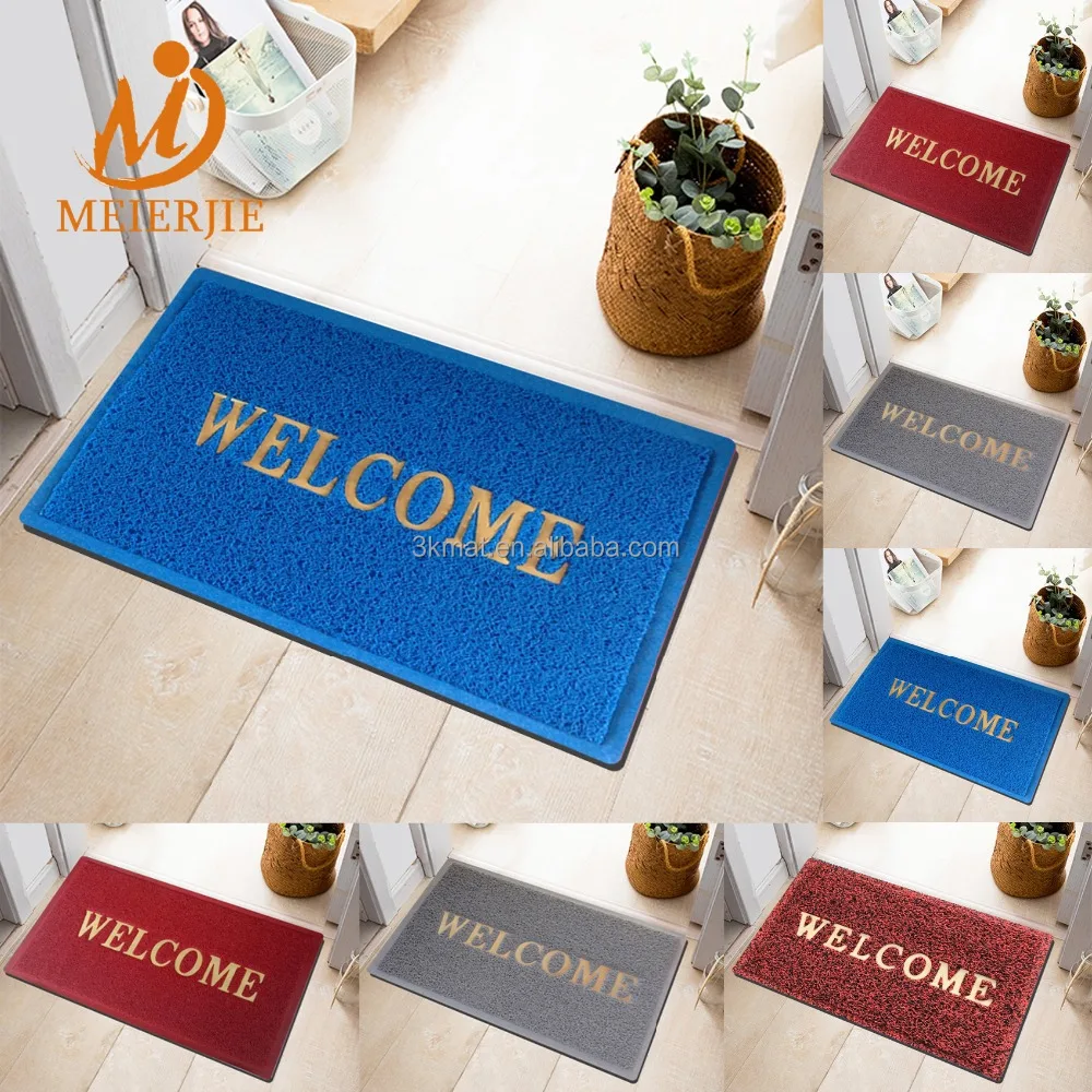 Noodle Coil Spaghetti non slip pvc door mat