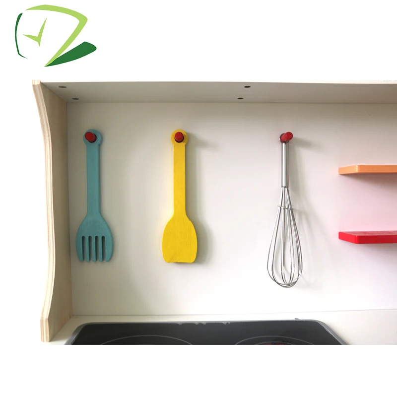 Non-toxic paint cheap children baby boys wooden toy kitchen