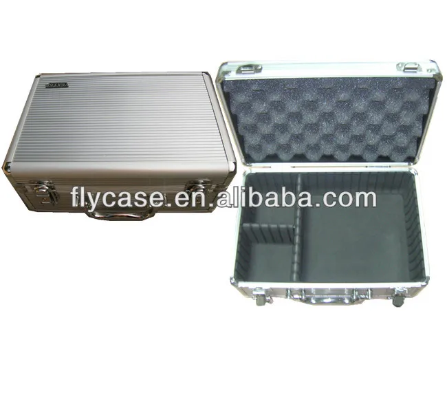 
2021 Aluminum Camera Camcorders case , Photographic Equipment case with sponge inside camera case for carry 