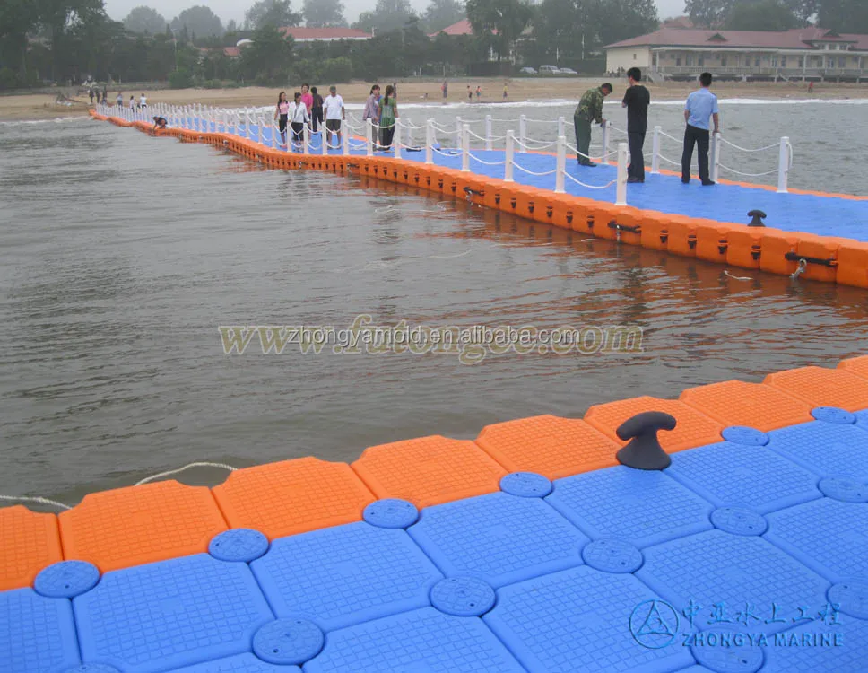 floating bridge floating pontoon block
