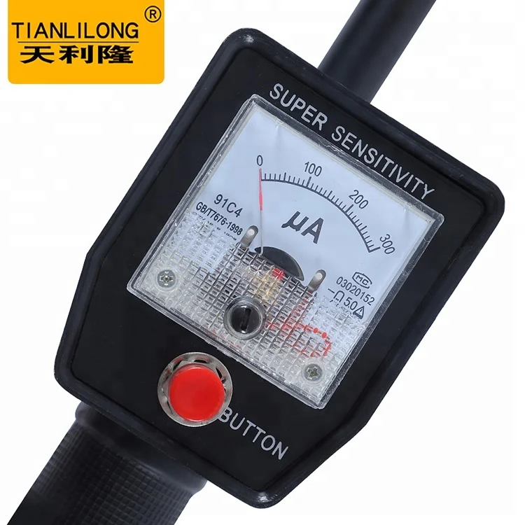 Expand Scanner Finder Metal Mine Detector With Needle&Alarm Indicator Detecting Gold