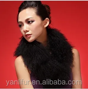 New type white tibet sheep fur shawl 70cm * 40cm big size fashion wool fur cape