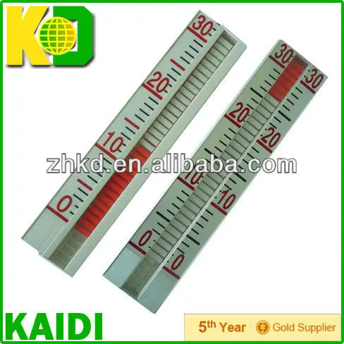 Magnetic flapper component for water oil Level switch