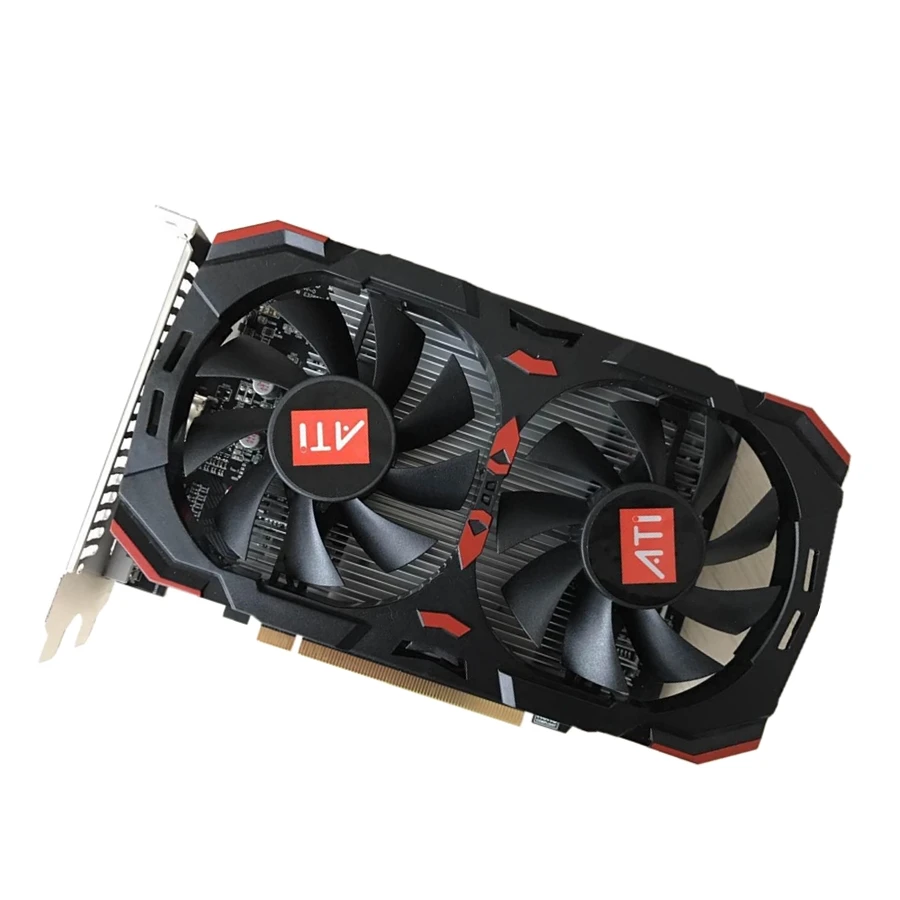  2018 новая игровая видеокарта AMD vga RX460 4 ГБ DDR5