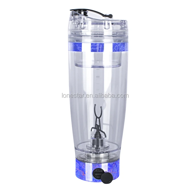 600ml Bpa Free Energy Drink  Protein Shaker Bottle 450ml Lightweight Leak proof Electric Shaker Bottle for Sports