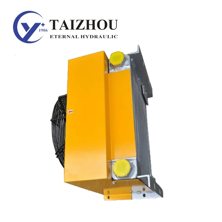 Wider Cooling Area AH/AJ1470T Hydraulic Oil Cooler Fan For Shipbuilding Industry, Marine Heat Exchanger