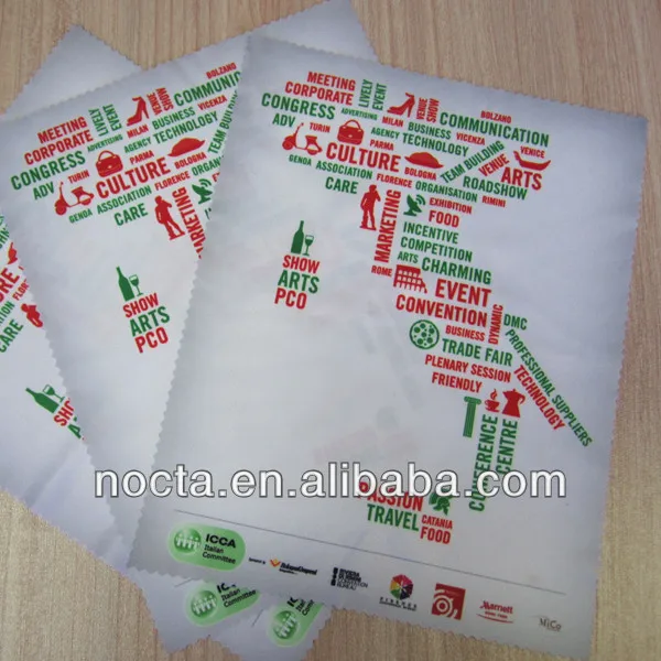 High quality cleaning cloth glasses microfiber cloth