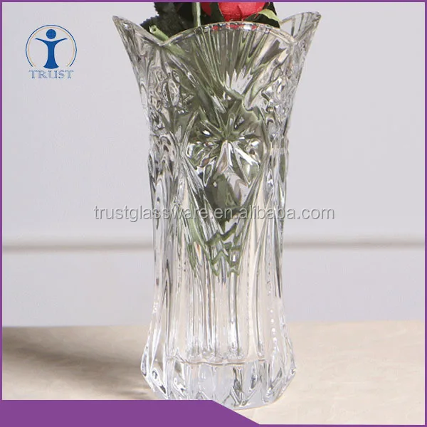 Лучшие продажи ясно Lucky bamboo контракт современный хрустальные и стеклянные вазы