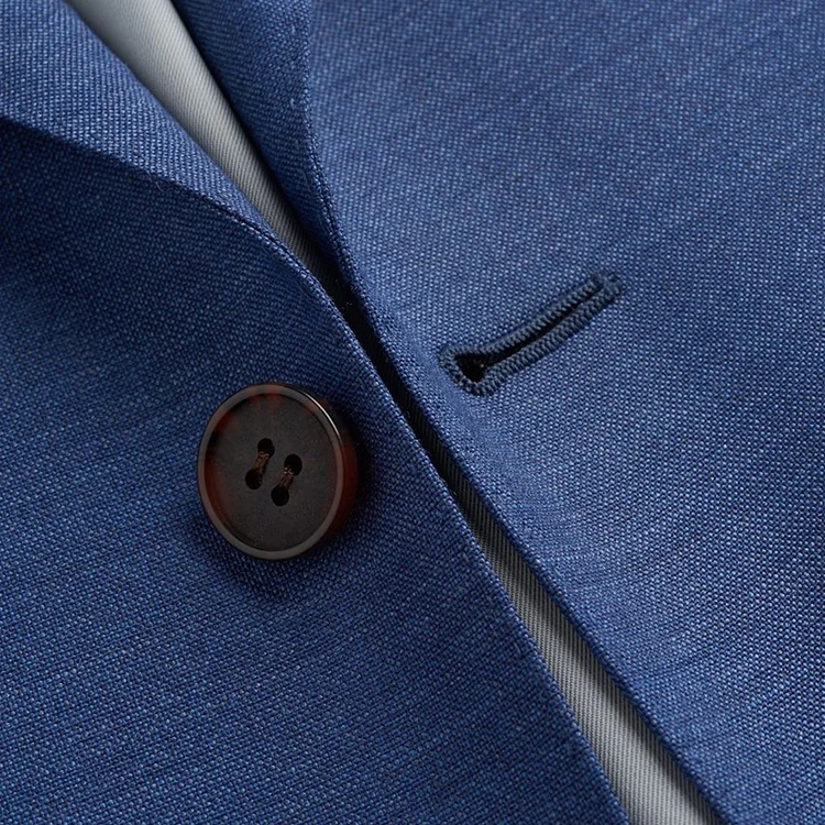 Hot sale groom style new fabric style blue wedding suits pictures dress suits for men