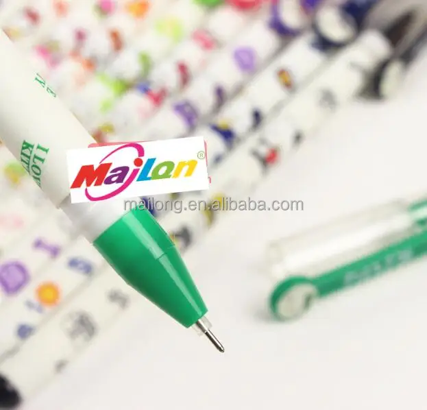 Cartoon neutral pen Hello Kitty cartoon 12 color pen/watercolors pen PN6642