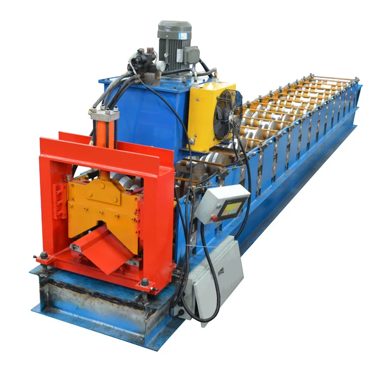 galvanized metal roof ridge cap roll forming machine
