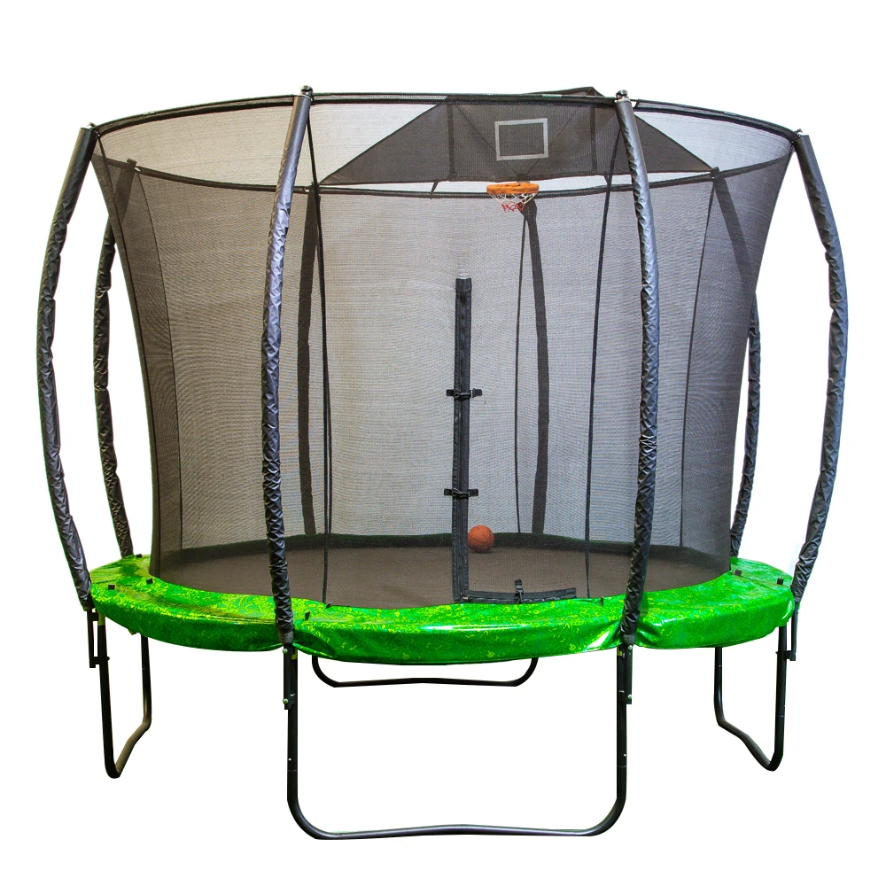 12FT 14 Foot Cheap Trampoline with Safety Enclosure Net
