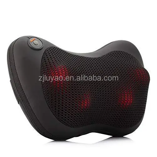 LUYAO Portable Massage Pillow Shiatsu Heat Electric Home Use Massage Pillow
