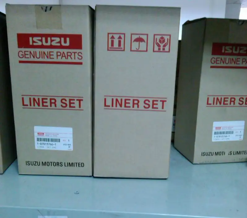 Distribute Excavator Diesel Engine Liner kit/ Liner Set for HITACHI/SUMITOMO/HIN/MISTUBISHI/KOMASTU/YANMA/VOL/CAT/CUMINS/DAEWO
