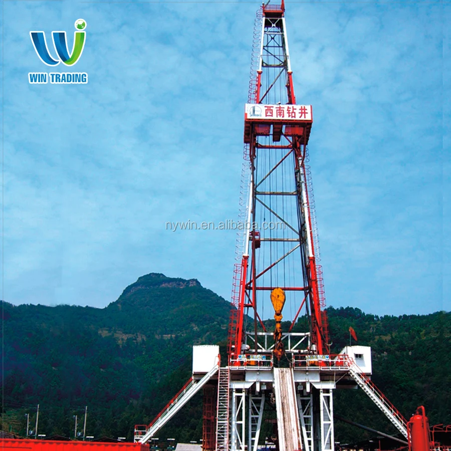 
RG API Standard Oil Field Oil and Gas Well Bore Hole Skid Mounted 7000m 2000hp ZJ70DB Skid-Mounted Drillin rig 