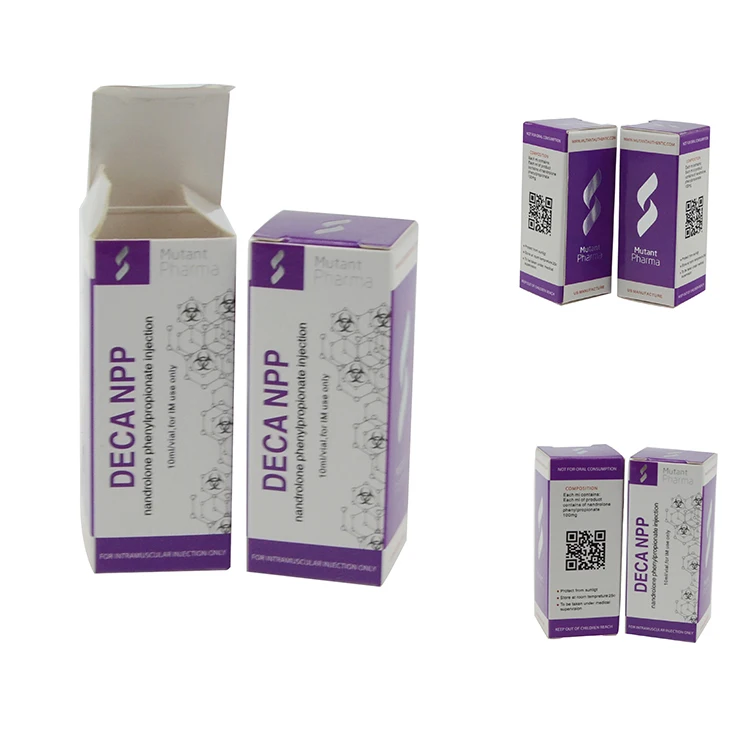Wholesale 10ml vials box pharmaceutical steroids box 10ml vial box