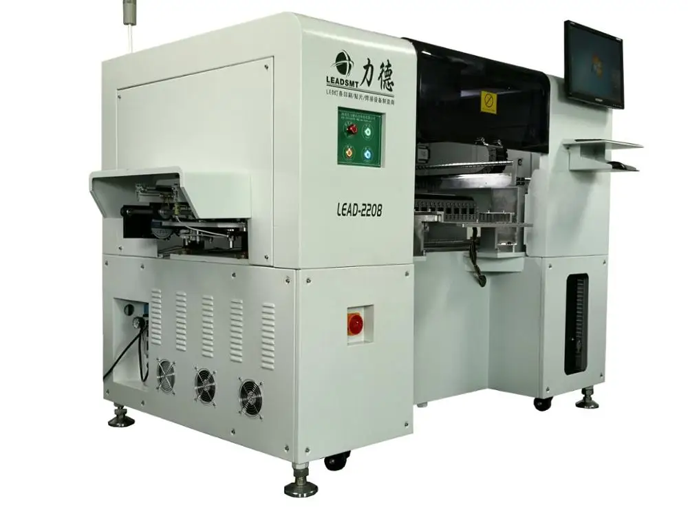 Automatic smd pick and place machine for smd led tube pcb