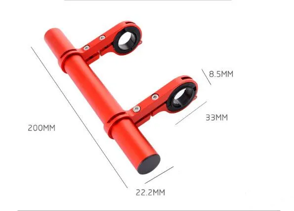 2019 Новые многофункциональные детали для горного велосипеда, удлинитель руля с двойной рамой