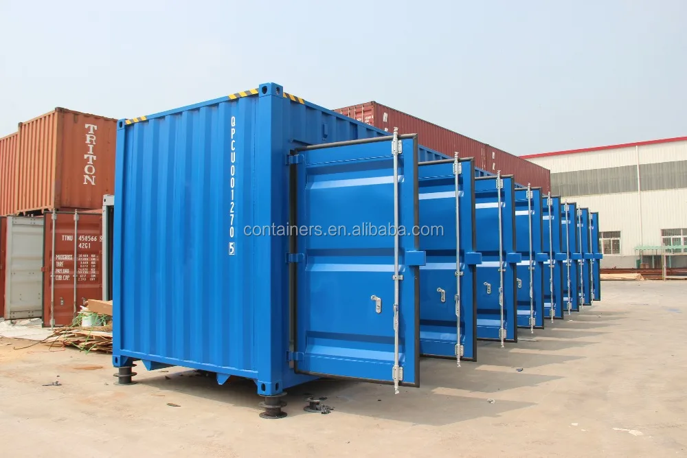 8 compartments 40hq self storage container