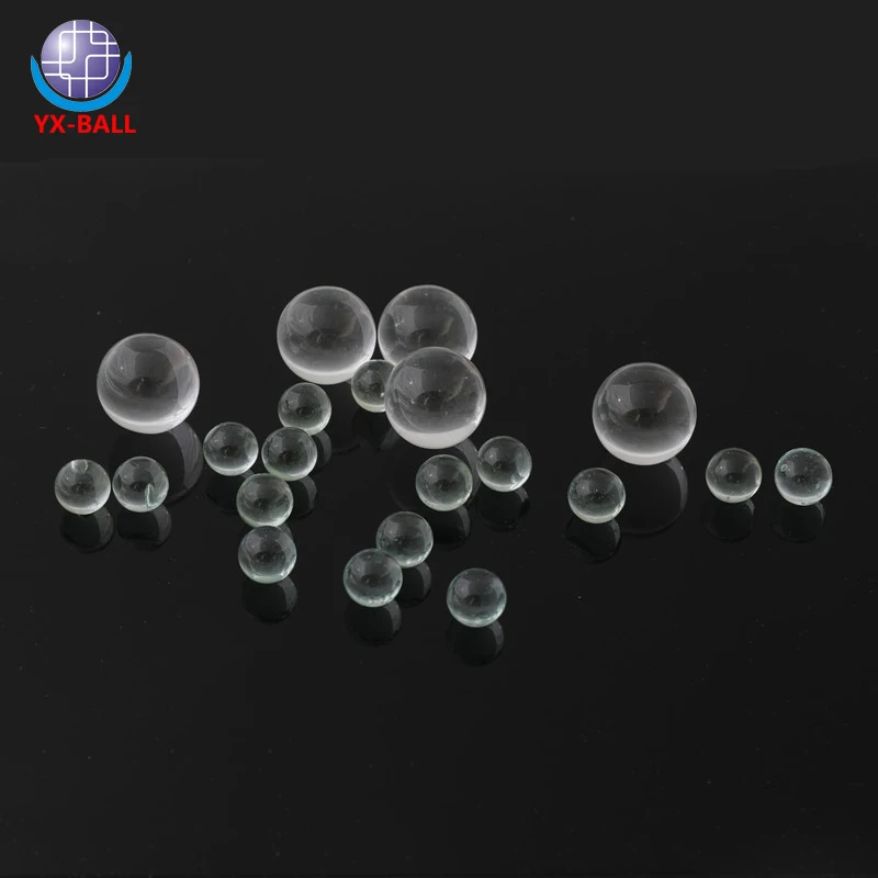 6mm 8mm 9.5mm high precision glass ball clear solid glass ball