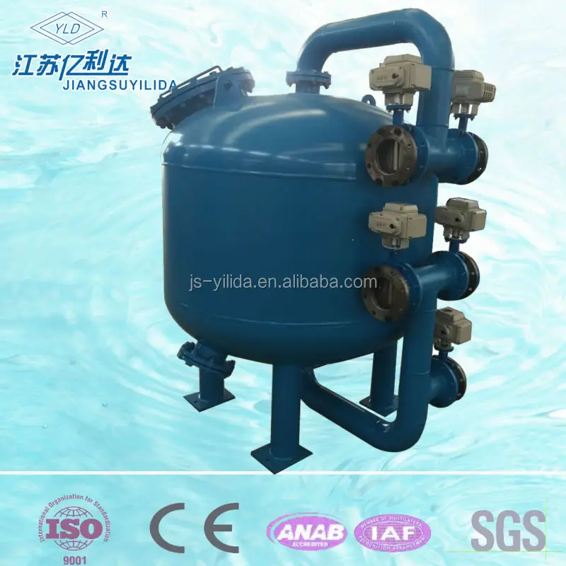 Automatic shallow sand filter for Cooling towers recirculation water
