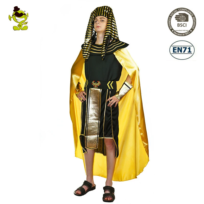 Cosplay national style Costume For Men native Party Clothes national Pharaoh Costumes With Cloak