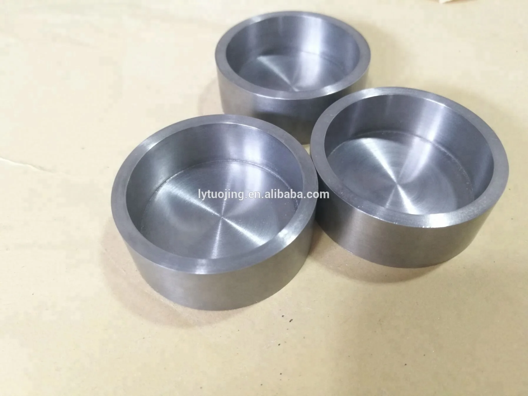 
high melting point pure tungsten crucible W pot 