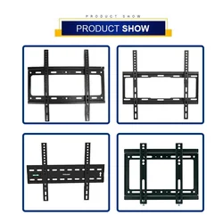 Double Arm Tilt Swivel  TV Wall Bracket Mount for 19-48 inch
