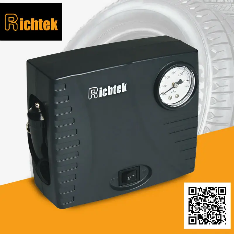 
Plastic 12v Portable Automatic Tyre Inflating Machine for Car Tire 